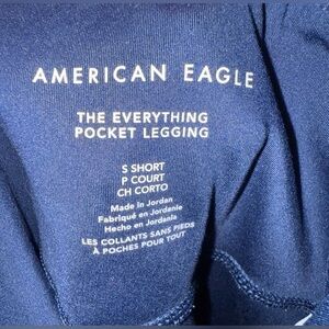 American Eagle Navy Pocket Legging